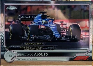 Topps Chrome 2022 Formula 1 Fernando Alonso #183 - Picture 1 of 2