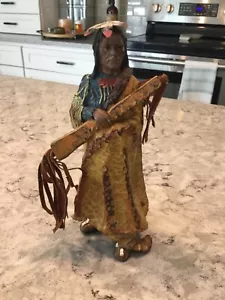 Vintage Native American Male Indian Figurine - Picture 1 of 6