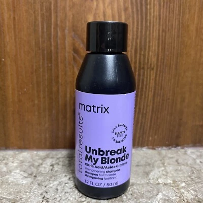Matrix Set Unbreak My Blonde Shampoo 1.7 Fl. Oz New Travel Size - Image 1 of 3