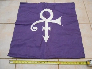 RARE PRINCE PURPLE ZIPPERED CASE BAG PILLOW ARTIST ROCK N ROLL - Picture 1 of 5