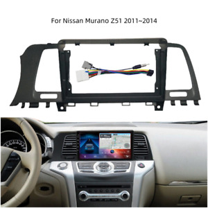 9'' Car Radio Stereo Dash Frame Fascia Trim Bezel for Nissan Murano Z51 2011~15