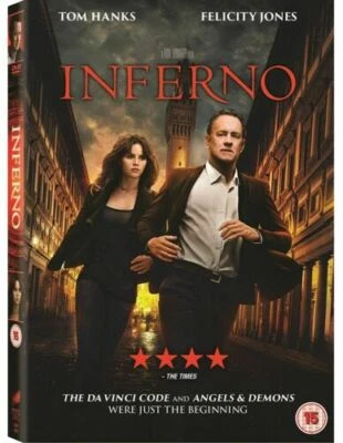 Inferno DVD Action & Adventure (2017) Tom Hanks Quality Guaranteed Amazing Value - Image 1 of 4