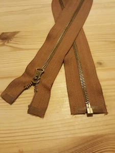 1× 24'' inch Conmar USA vintage style Repro antique Metal jacket Zip - Picture 1 of 4