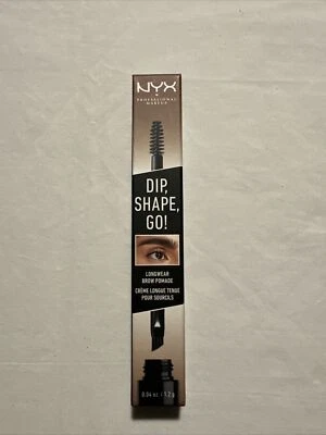NYX Dip, Shape, Go! Longwear Brow Pomade 0.04oz - AUBURN - NIP - Image 1 of 4