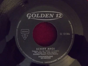 Akkordeon-Duo Bex-Menten - Schiff Ahoi German Golden 12 45 - Picture 1 of 2