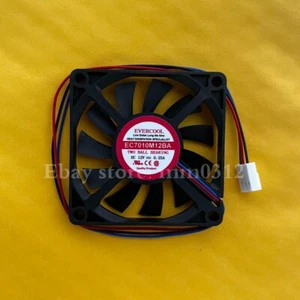 EVERCOOL EC7010M12BA 12V 0.25A 7010 7CM 3-wire cooling fan - Picture 1 of 2
