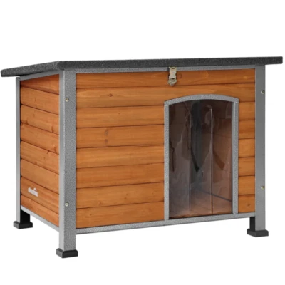 CASAS PARA PERROS Perreras de Madera Anti-Masticación Exterior/Interior Foto 1 de 4