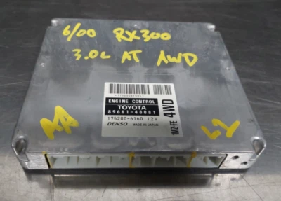 Módulo de control Lexus Rx300 2000 AWD motor computador ecu ecm pcm Foto 1 de 4