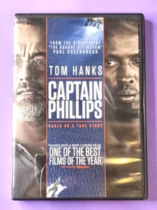 CAPTAIN PHILLIPS DVD Movie TOM HANKS, BARKHAD ABDI Ship Takeover Drama LIKE NEW - Picture 1 of 2