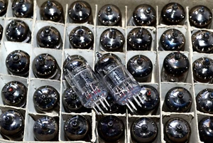 10x 6J1P-EV = 6AK5, EF95, 6F32, 6J1 HF Pentode GOLD GRID Röhre Voskhod 70er Jahre NEU - Bild 1 von 6