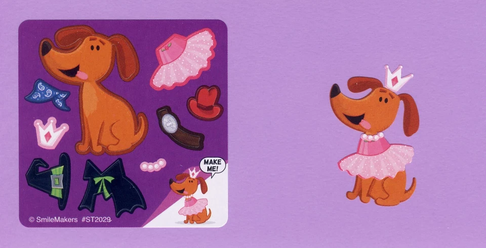 15 Pegatinas Haz Tu Propia Cachorro Halloween - Favores Fiesta - Recompensas - Perro, Cachorro Foto 1 de 1