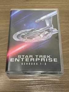 SHIPS SAME DAY STAR TREK ENTERPRISE SEASON 1-3 (DVD 2017, 21 Disc Set) Rare - Picture 1 of 8