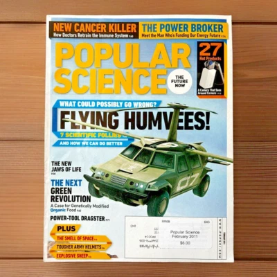 Magazine Back Issue ~ Popular Science ~ February 2011 ~ Volume 278 ~ Number 2 - Image 1 of 3