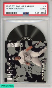 Studio Hit Parade Frank Thomas #3 1996 Chicago White Sox Hof 4586 de 5000 PSA 9 - Imagen 1 de 3