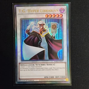 YUGIOH RA02-EN027 T.G. Hyper Librarian Ultra Rare 1st Edition NM - Picture 1 of 1