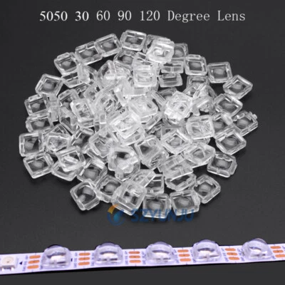 Lens For 5050 LED WS2812 APA102 WS2811 SK6812 RGB 30 60 140 Degree Angle Lens - Image 1 of 4