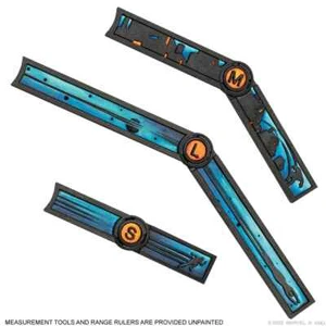 Movement and Range Tool Pack Marvel Crisis Protocol Tabletop Messstab Zubehör - Bild 1 von 3