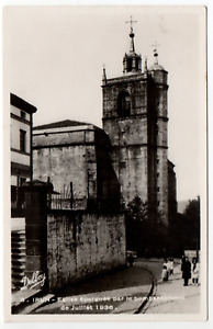 SPAIN - SPAIN - Old Postcard - IRUN - Church - Cp Photo