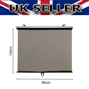 2X Car Window Roller Blinds Sun Shade Visor Baby Interior UV Protection Mesh UK - Picture 1 of 13
