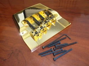 NEW - Hipshot Brass Bridge For Rickenbacker Bass - CHOOSE YOUR COLOR! - Picture 1 of 5