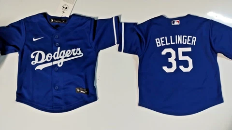 Los Angeles Dodgers Blue Nike Jersey Cody Bellinger #35 18 Months Cover