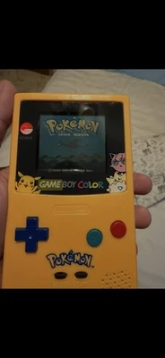 Nintendo Game Boy Color Pokemon Pikachu Edition 👾 CGB-001 GBC RESTORED NEW BODY - Image 1 of 4