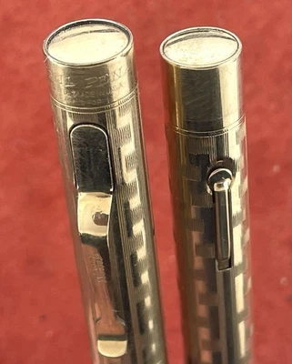 Pluma Estilográfica Wahl ~ #4 14K Plumín Buena Flex ~ Llave Griega ~ Muy Limpia ~ Saco Nuevo Foto 1 de 4