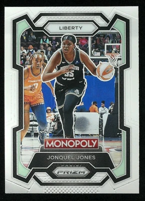 2024 Panini Prizm Monopoly WNBA Jonquel Jones #45 BASKETBALL New York Liberty - Image 1 of 2