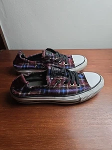 Converse CTAS Shoreline Plaid Donna 7 - Foto 1 di 8
