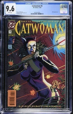 Catwoman #4 (DC, 11/93), Bane appearance, CGC 9.6 NM Plus - Image 1 of 2