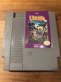 Nintendo NES Ultima Exodus Game Tested