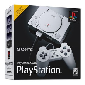 Sony PlayStation Classic Microconsole Gray USB with Controller