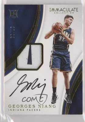 2016-17 Panini Immaculate /99 Georges Niang #137 RPA Rookie Patch Auto RC - Image 1 of 3
