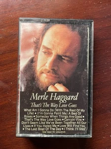 That's the Way Love Goes - Merle Haggard Cassette(1983, Epic, FET 38815) - Picture 1 of 5