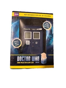 Doctor Who Tardis Polizei Box Projektionswecker BBC Zeon in Box - Bild 1 von 4