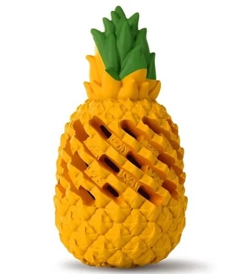 Pineapple Dog Toys Dog Chew Toys Treat Dispensing Dog Toys Teeth Clean Non Toxic - Image 1 of 4