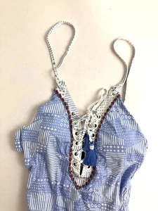 Dolce Vita Damen Badeanzug zum Schnüren Einteiler Größe M Neu mit Etikett - Bild 1 von 11