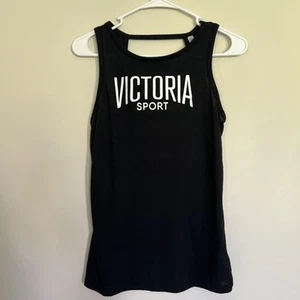 Victoria Secret Sport Black Tank Top Small - Picture 1 of 8