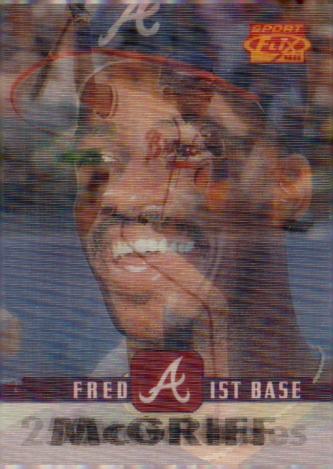 1996 Sportflix - Fred McGriff #36 - Image 1 of 2