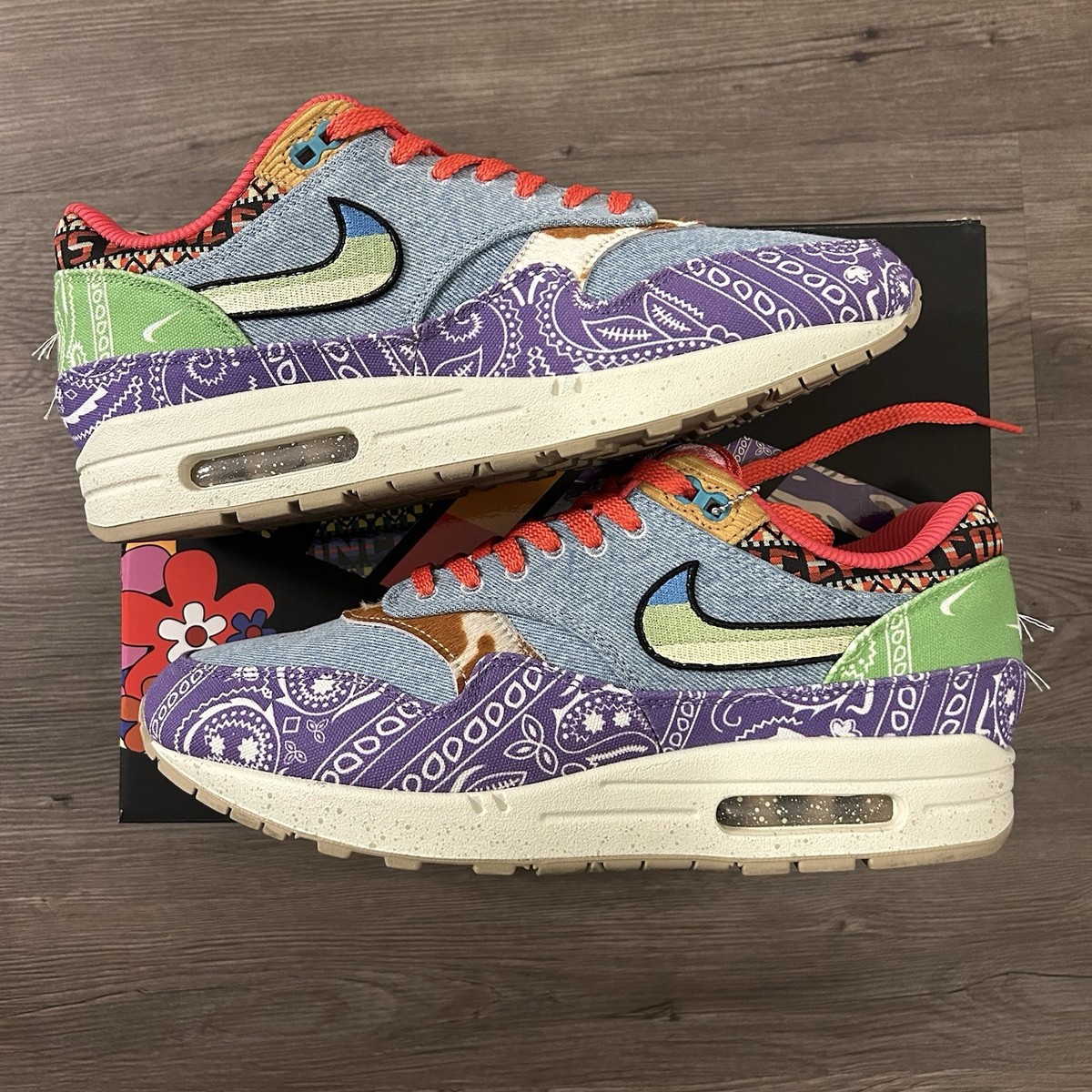 Nike Concepts x Air Max 1 SP Far Out for Sale | Authenticity Nike Concepts x Air Max 1 SP Far Out for Sale | Authenticity