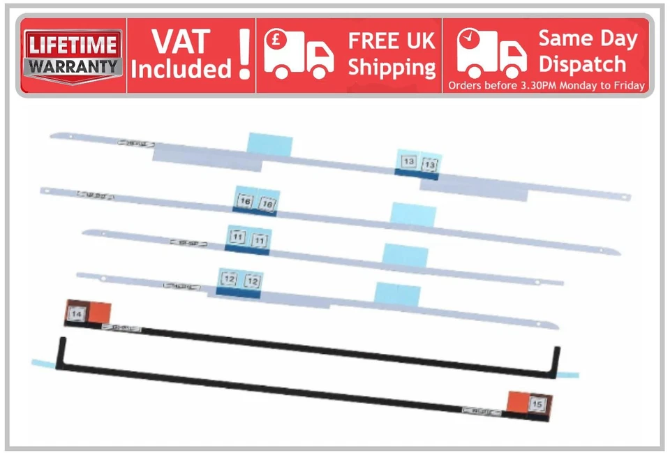 Adhesive Tape for 27 " iMac A1419 Pro A1862 LCD Screen Streifenaufkleber