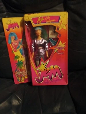 Muñeca Aja Jem y los Hologramas Vintage 1985, Original En Caja Foto 1 de 3