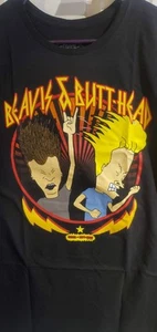 Beavis and Butthead MTV schwarzes grafisches T-Shirt – 3XL - Bild 1 von 3