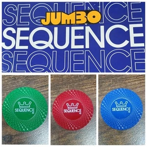 Piezas de repuesto para juego de estrategia Jumbo SEQUENCE, tú eliges - Imagen 1 de 4
