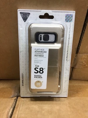 VRS Design Galaxy S8 Damda Folder Credit Card Wallet ID Slot Case BB4 - Image 1 of 4