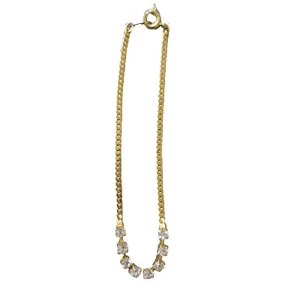 Costume Jewellery Chain Bracelet Gold - Foto 1 di 5