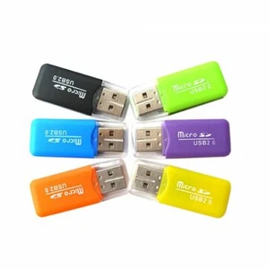 Micro SD SDHC SDXC USB Kartenleser + Schutzkappe Card Reader Adapter Stick Z28 - Bild 1 von 4