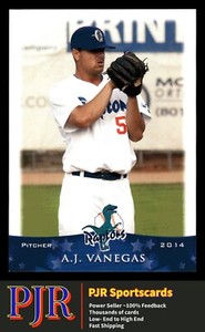 2014 Grandstand Ogden Raptors #51 A.J. Vanegas Ogden Raptors