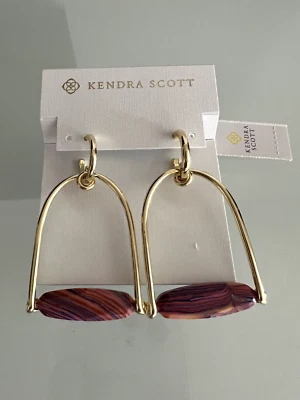 KENDRA SCOTT Sassy Statement Earrings $98 MSRP NEW - Image 1 of 4