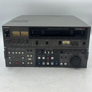Sony PVW-2800 Betacam SP Videokassettenrekorder | kein Netzteil. FÜR TEILE - Bild 1 von 14